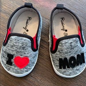 I ❤️ MOM Baby Shoes